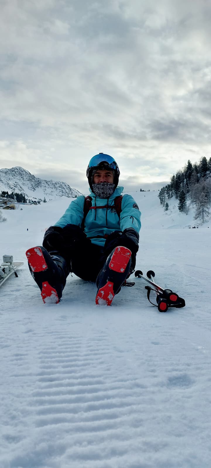 Grzesiek podczas wyjazdu do Obertauern